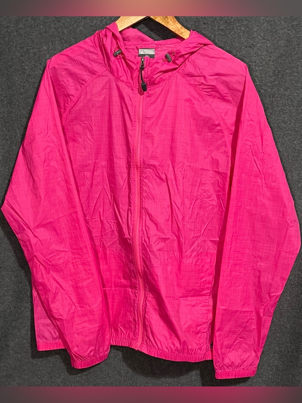 Vintage Nike ACG Pink Ripstop Hooded Windbreaker Jacket Women’s XL C00136